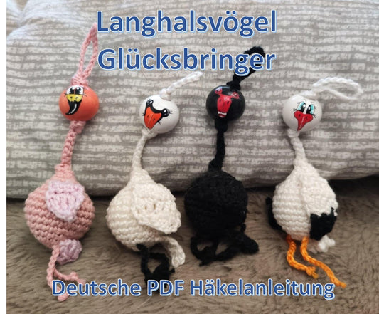 Storch, Schwan & Flamingo - Elegante Langhalsvögel mal anders