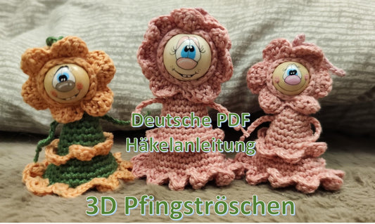 Pfingströschen Blumenwürmchen