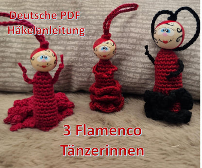 3 Flamenco Dancers Worry Worm Variations