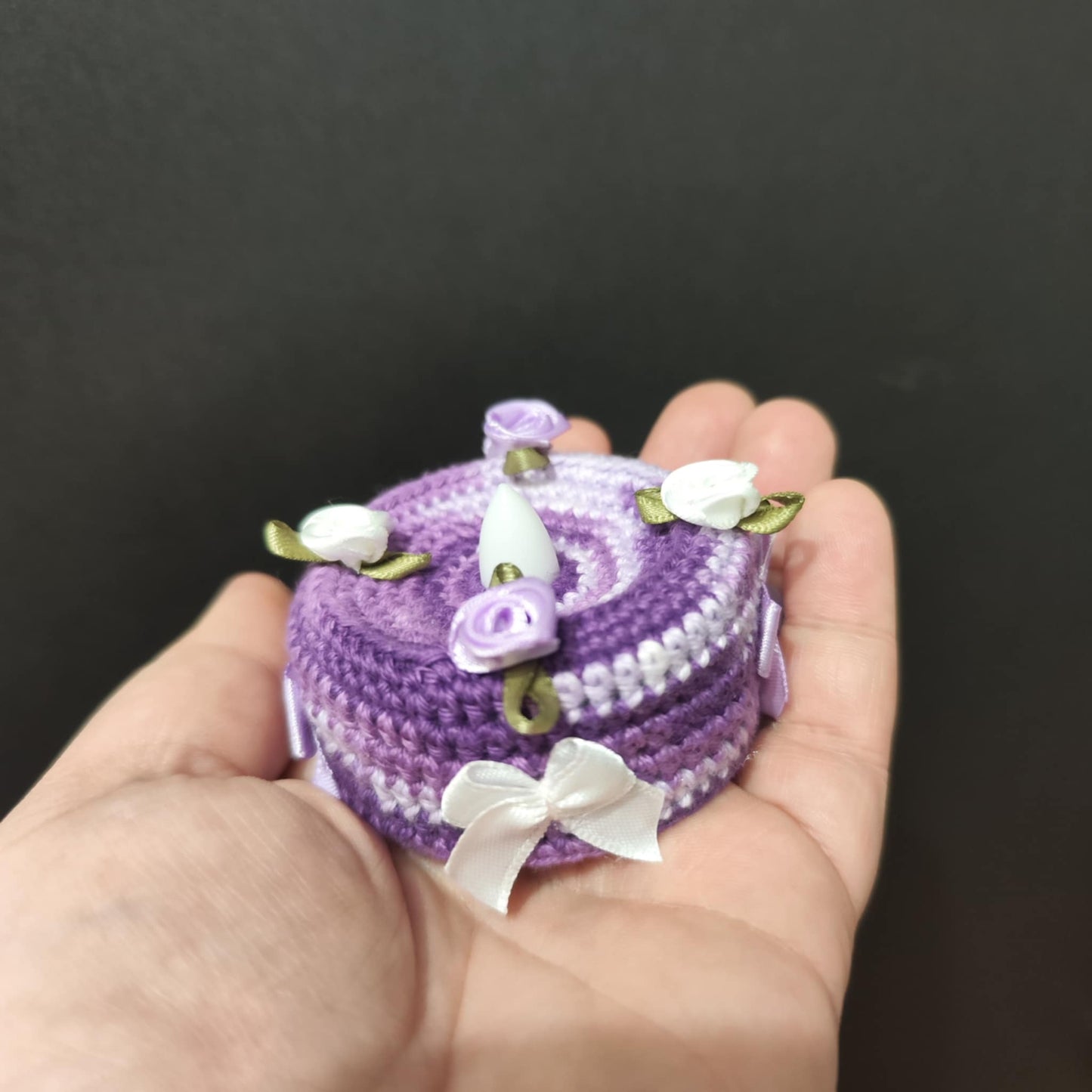 LED-Teelichter 6cm mit Wunschfarbe und Verzierung