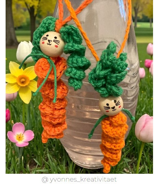 Häkelanleitung „Karottenhase"