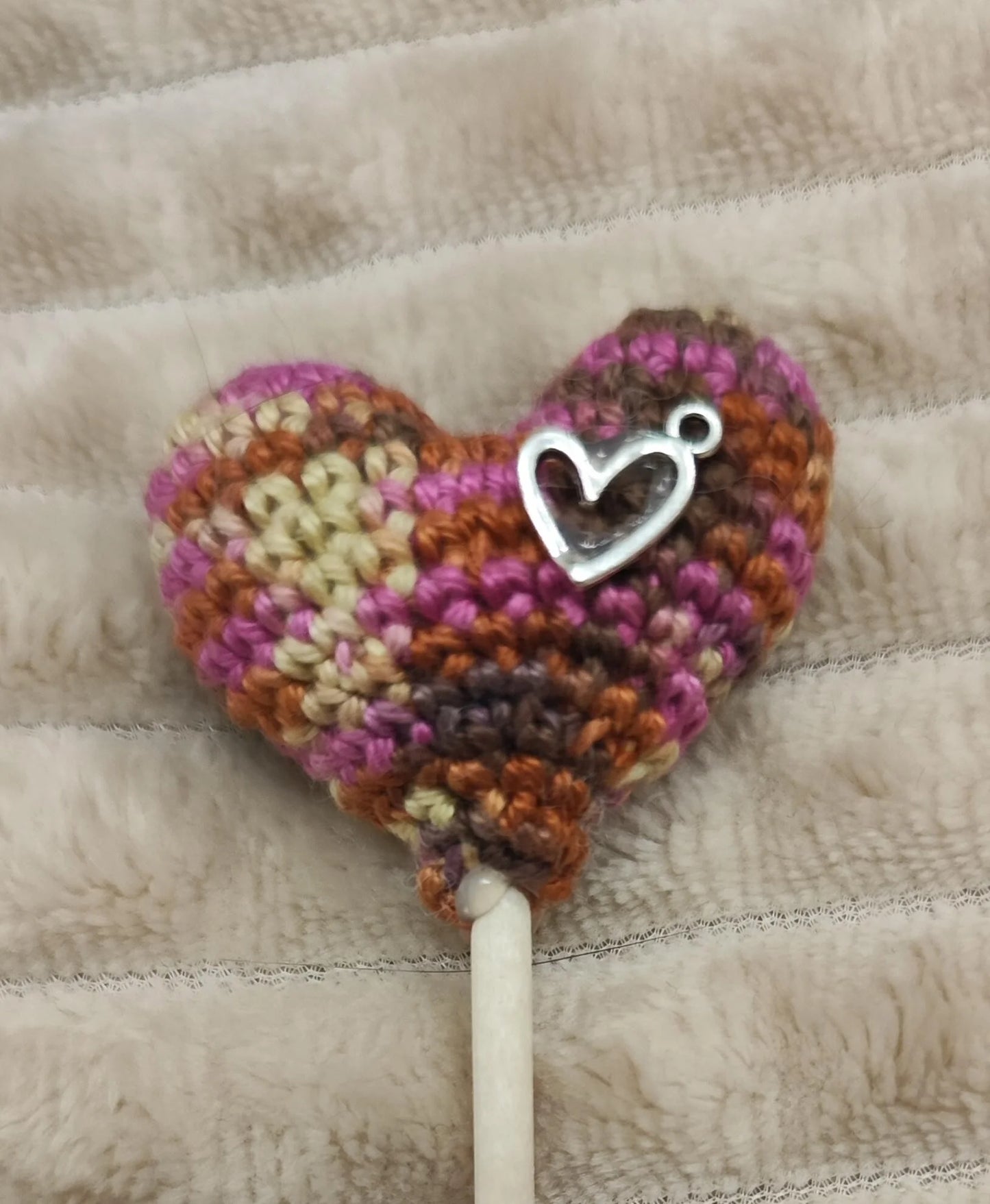 💗 Doppelliebe – das bunte Herz mit Herz