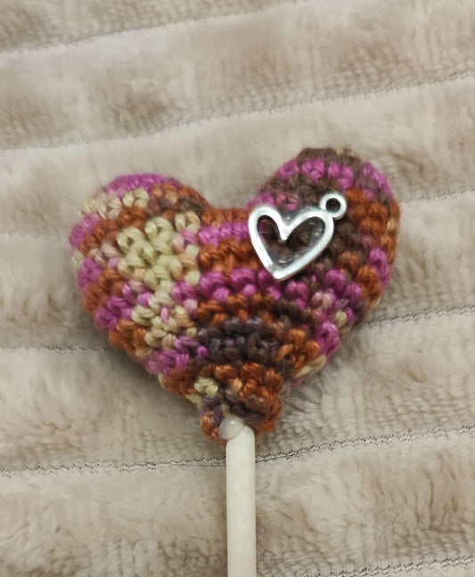 💗 Doppelliebe – das bunte Herz mit Herz