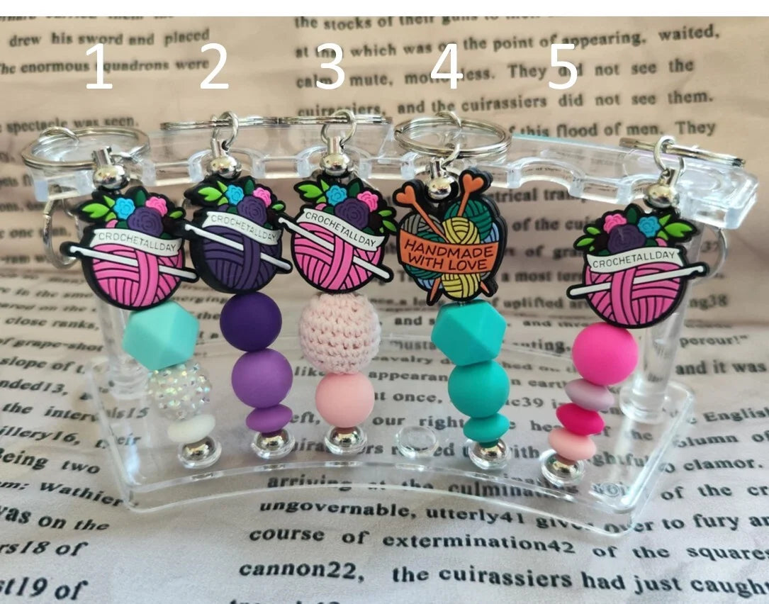 🧵 On your key, on your project bag, in your heart – keychains for handmade fans — Pendant 1