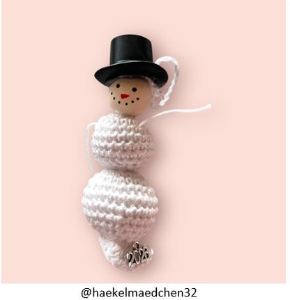 ❄️ Crochet pattern “Melting Snowman” ❄️