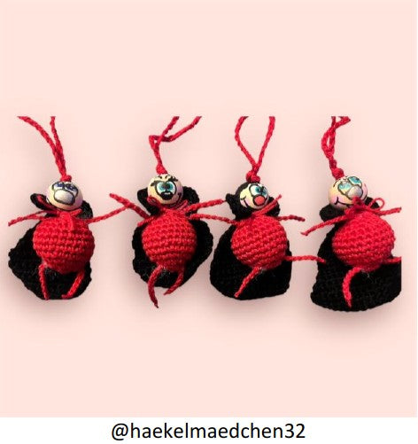 🦇 Häkelanleitung „Graf & Gräfin Dracula“ – bissig gut gehäkelt! (PDF) 🦇