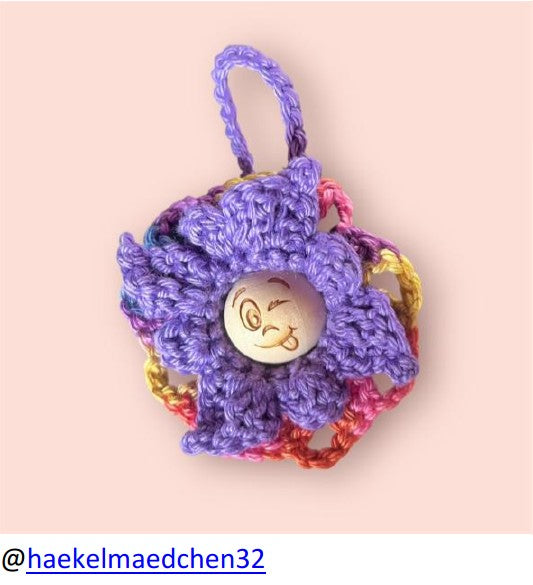 🌸 Crochet a magic flower – crochet pattern for beginners (PDF) 🌸