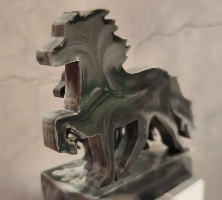 “Marble Black Fine” Kompakt Tölter