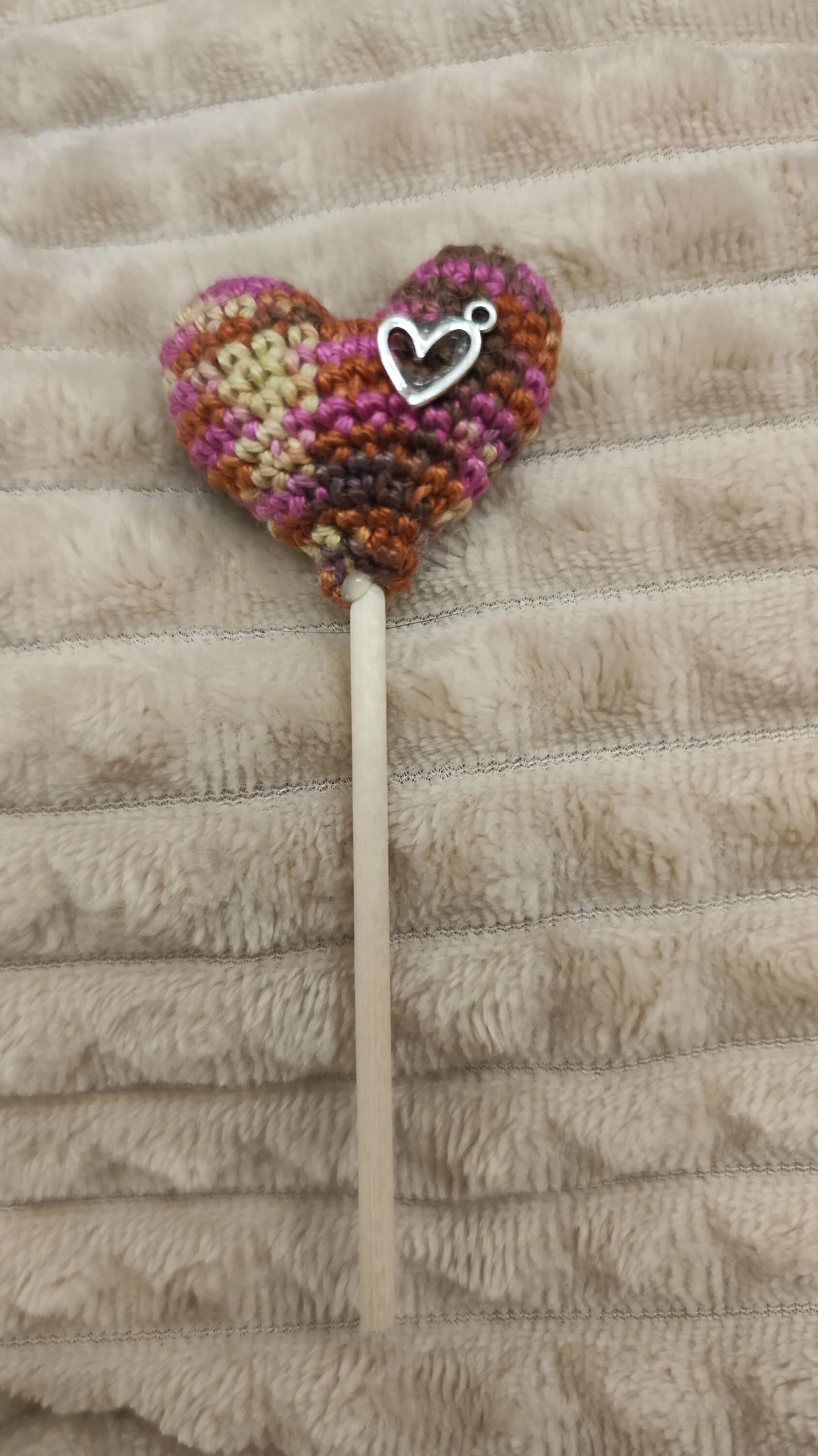 💗 Double love – the colorful heart with heart