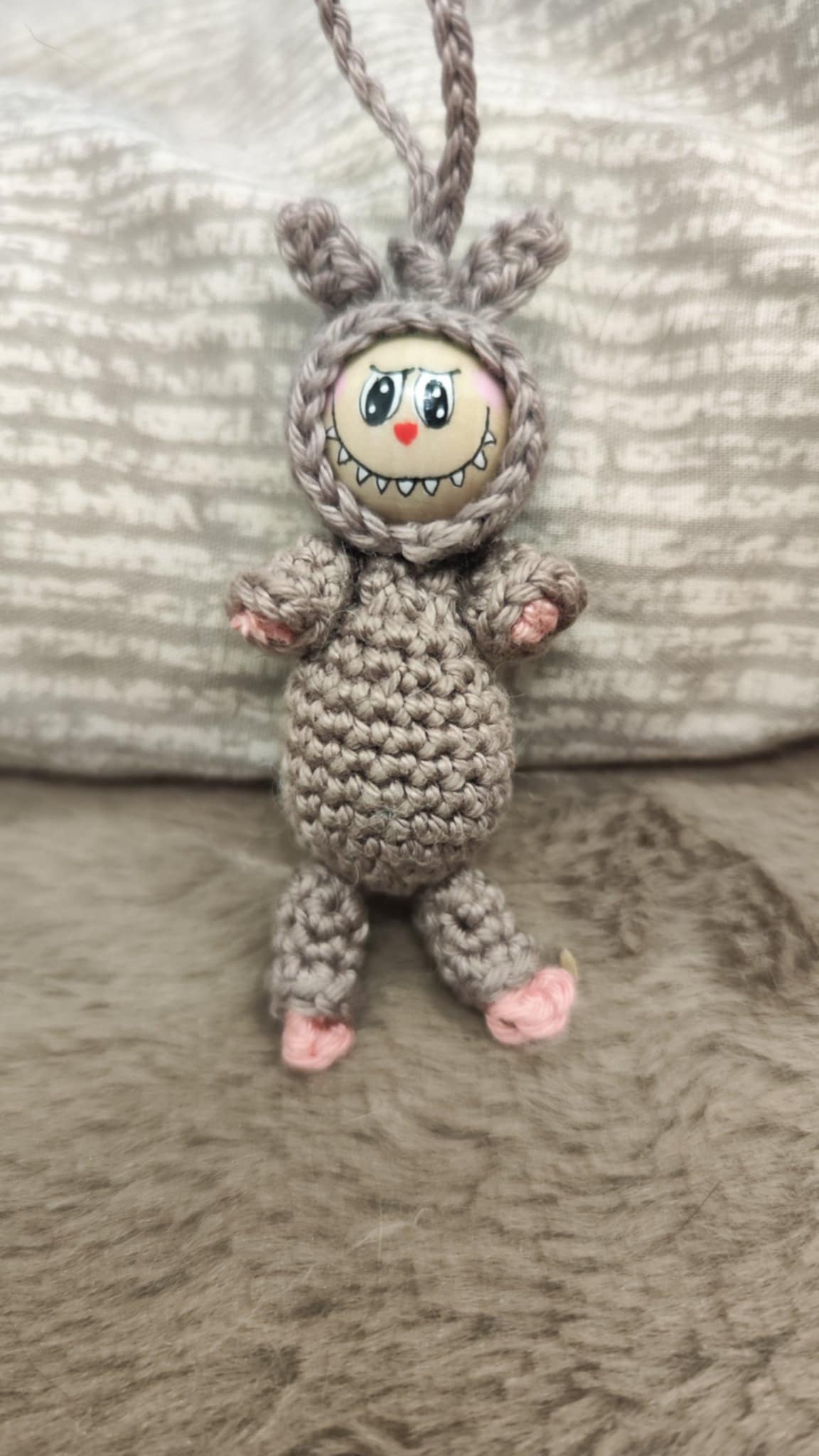 Cheeky fantasy creature to crochet yourself