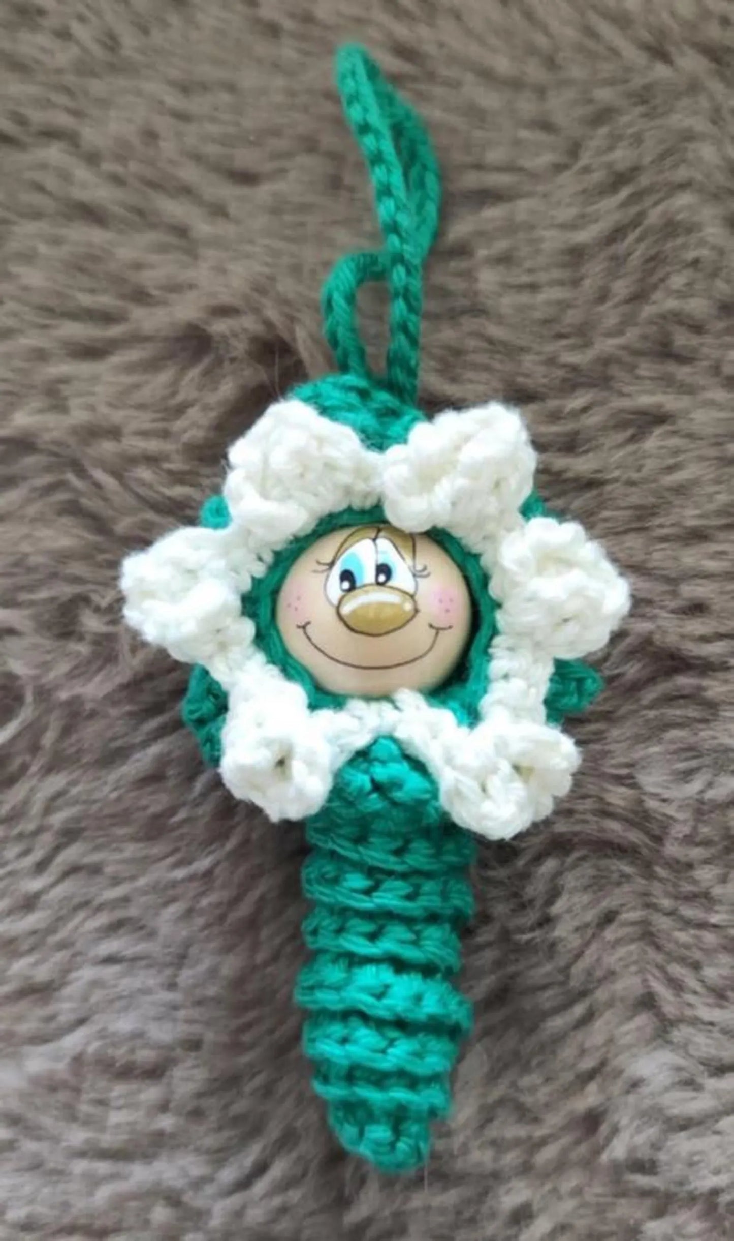 Weihnachtsstern Blumenwürmchen