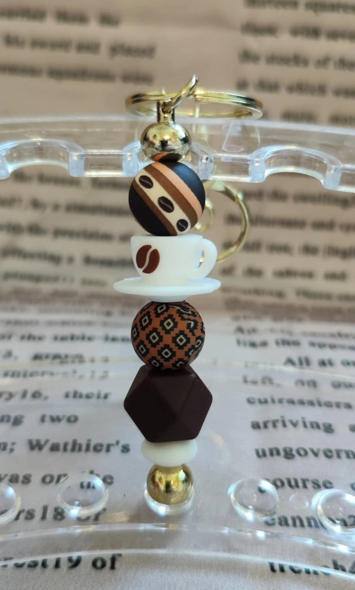 ☕ Keychain “Coffee-to-go” – for your bean heart