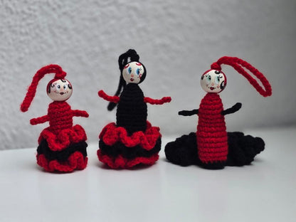 3 Flamenco Dancers Worry Worm Variations