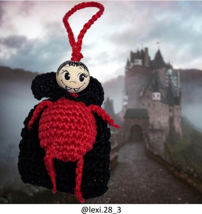 🦇 Häkelanleitung „Graf & Gräfin Dracula“ – bissig gut gehäkelt! (PDF) 🦇