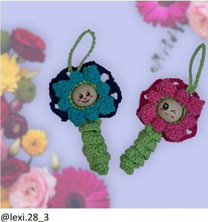 🌸 Crochet a magic flower – crochet pattern for beginners (PDF) 🌸
