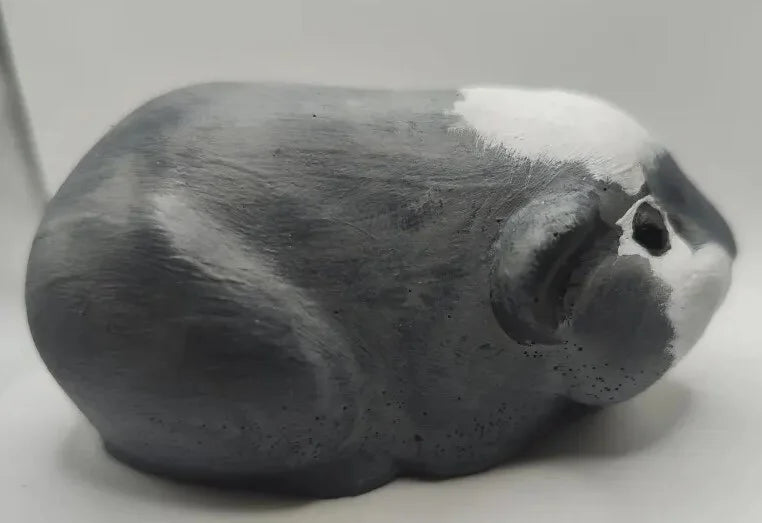 🐹 Dein Meerschweinchen als handbemalte Miniatur-Figur — Epoxidharz / Fehlerchen