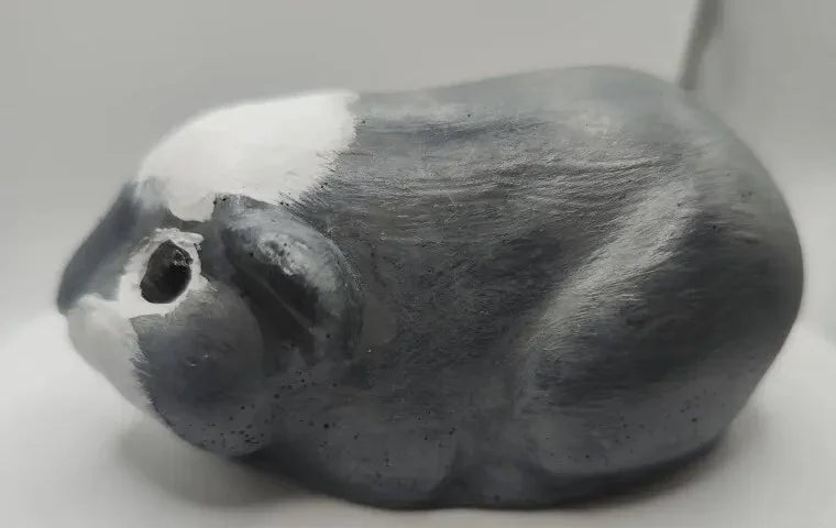 🐹 Dein Meerschweinchen als handbemalte Miniatur-Figur — Epoxidharz / Fehlerchen