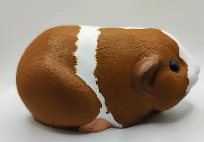 🐹 Dein Meerschweinchen als handbemalte Miniatur-Figur — Epoxidharz / Fehlerchen