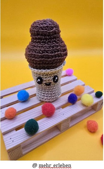 🍹 Digital crochet pattern – Schaumi (PDF)