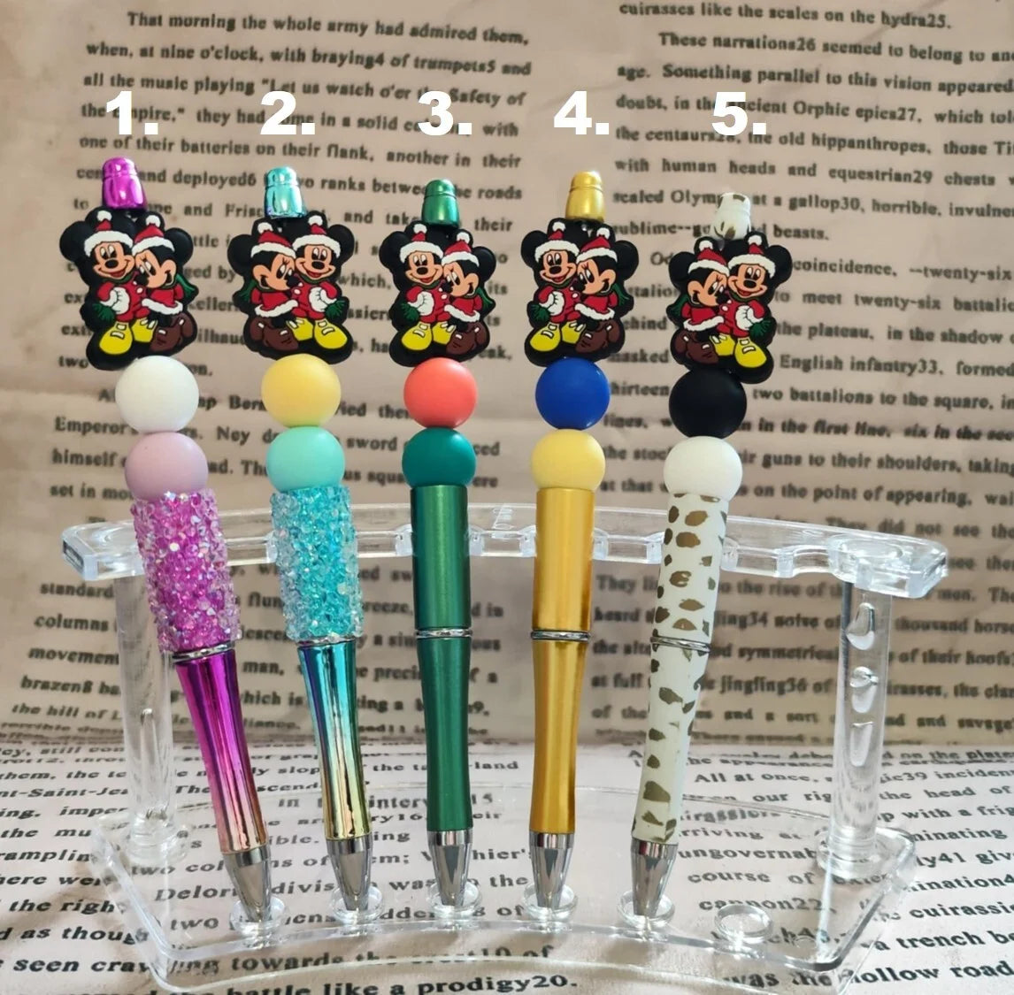 🖋️ Christmas Mouse Ballpoint Pen — Version 1