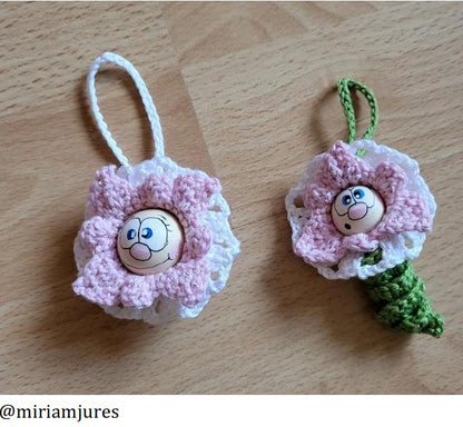 🌸 Crochet a magic flower – crochet pattern for beginners (PDF) 🌸