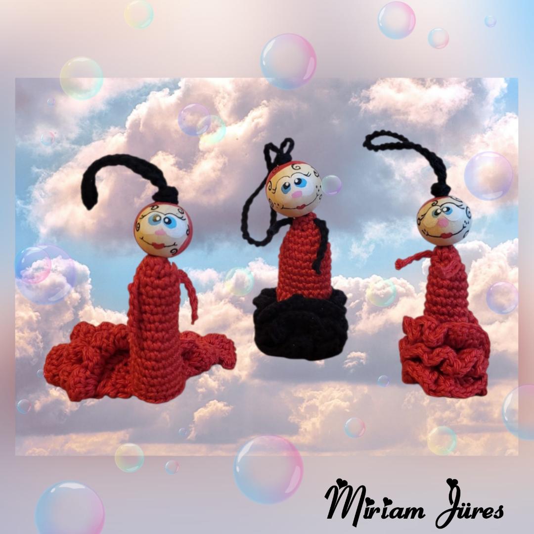 3 Flamenco Dancers Worry Worm Variations