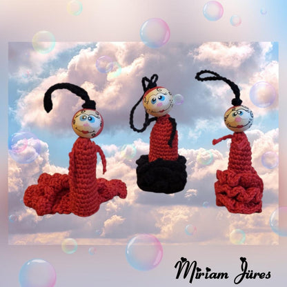 3 Flamenco Dancers Worry Worm Variations