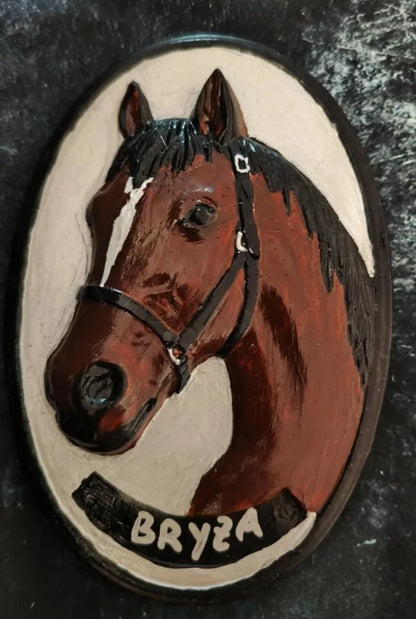 Gruppe B: Ein Kunstwerk für dein Pferd – in Gips oder Harz verewigt — 1 / Raysin bemalt