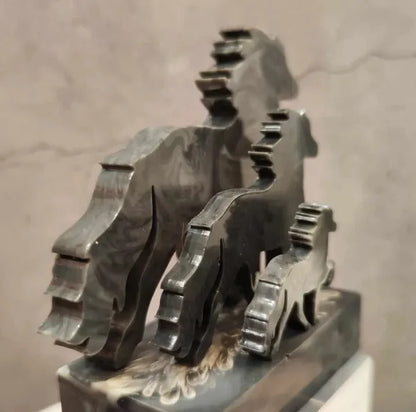 “Marble Black Fine” Kompakt Tölter