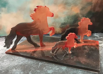 Set of 3 volcano tölters – Icelandic feeling for your home