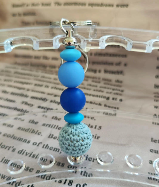 🔵 Klar. Praktisch. Blau. – Der schlichte Schlüsselanhänger