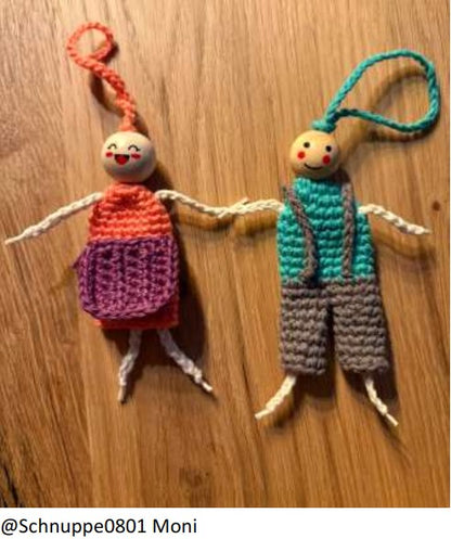 Crochet mini grandparents