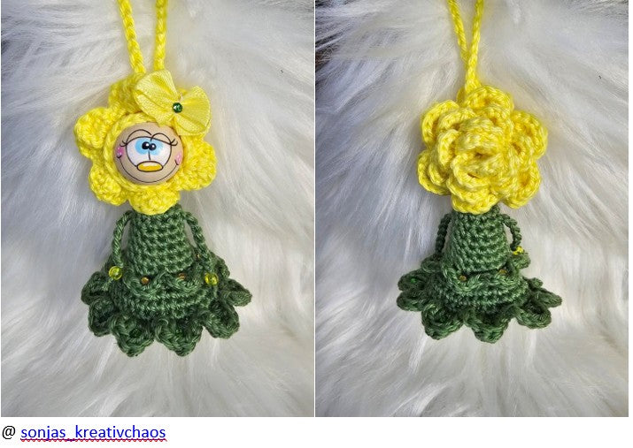 Pfingströschen Blumenwürmchen