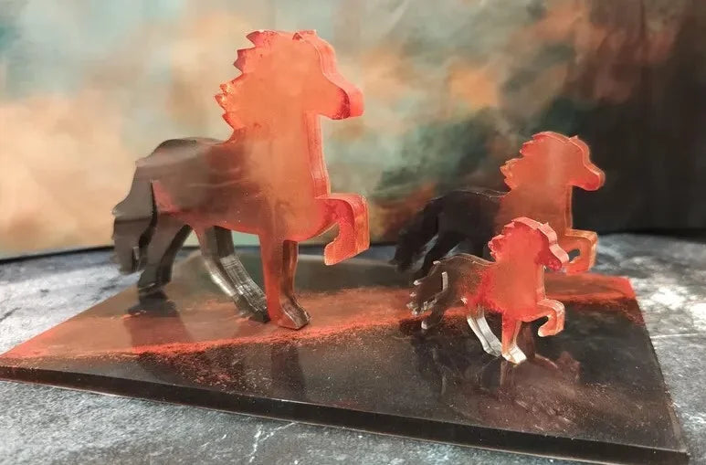 Set of 3 volcano tölters – Icelandic feeling for your home